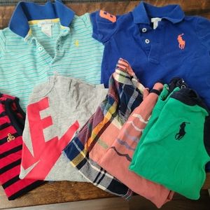 Baby boy clothing bundle- brands such as Polo, Nike, Under Armor, and Gap